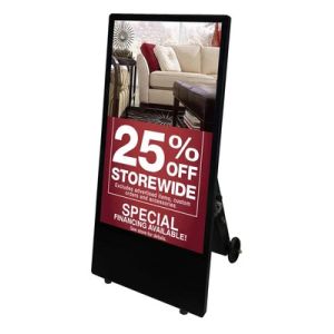 Buy cheap Digital outdoor display totem LCD55in with battery kiosk from wholesalers