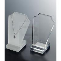 Buy cheap Acrylic glass ornament display rack, ornaments display cabinet, necklace display product