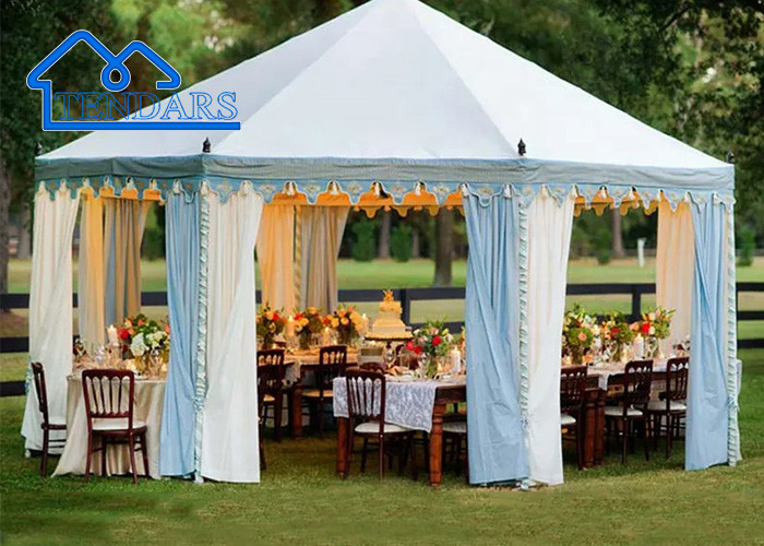Heavy Duty Portable Folding Gazebos Aluminum Waterproof Party Pagoda Tents For Events