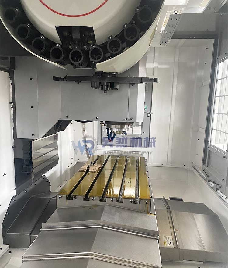 CNC Control Vertical Machining Center 16/24 Tool Changer Capacity 1400 x 700mm