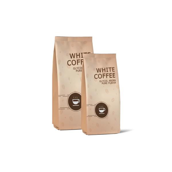 Buy cheap Printed Side Gusset Pouch Foil Packages High Caffeine White Coffee Beans 1lb Bag from wholesalers