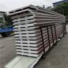Buy cheap 7250mm length 14kg wine red color steel eps sandwich roof panel 1050-50-0.4mm from wholesalers
