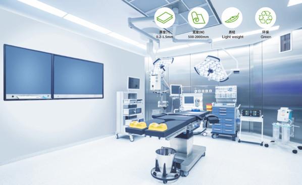 Buy cheap Anti Static Prepainted Aluminum Flashing Coil , Aluminium Coil Sheet Medical Room from wholesalers
