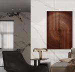 9mm Thickness Indoor Porcelain Stoneware Tiles With Stain Resistance