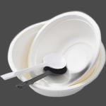 Buy cheap Microwave Safe CPLA Dinnerware Biodegradable Disposable Bowls Non Toxic from wholesalers