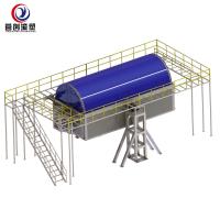 Buy cheap Open Swing Rock N Roll Rotomoulding Machine for Plastic Kayak Fishing Boat product