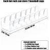 Buy cheap Light Duty Clear Acrylic Display Case Double Sided Clothing Baseball Hat Display Rack from wholesalers