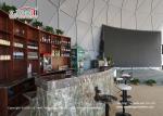 120km/h Connected Dome Tent For Restaurant Outdoor Event