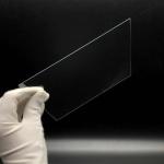 Ultra clear Aluminosilicate glass sheet for AR anti-reflective coating glass