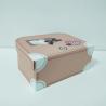 Buy cheap Pink Baby Varnishing Surface Recyclable Featuring Cardboard Suitcase Box from wholesalers