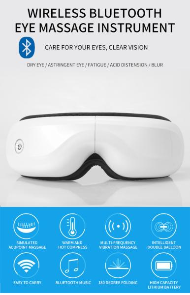 Buy cheap Rechargeable Steaming Eye Massager with Heat for Relaxation and Stress Relief from wholesalers
