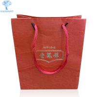 Buy cheap Custom Jewelry Free Sample Wedding Door Red Paper Gift Bags With Handles product