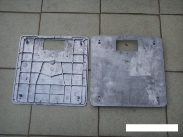 Buy cheap Sturdy Aluminium Die Casting , Industrial Precision Components Weight Scale Plate from wholesalers