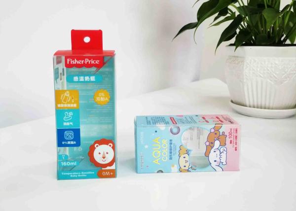 Buy cheap Crackproof Flat Pack Eyedrops Biodegradable Plastic Retail Boxes from wholesalers