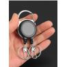 Buy cheap Deyi Badge Reel Retractable Keychain,Fly Fishing Accessories Fishing Lanyard With 360 Degree Rotation Buckle from wholesalers