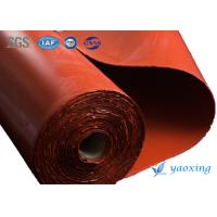 Buy cheap High Performance Flame Resistant Cloth Textile Silicone Compound Fiberglass product