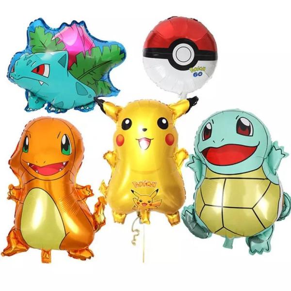 Wholesale Foil Pika chu Balloons cartoon character balloon party decoration Pika