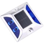 Solar Charging Aluminum 800 Meters 115mm Blue Reflectors On Highway