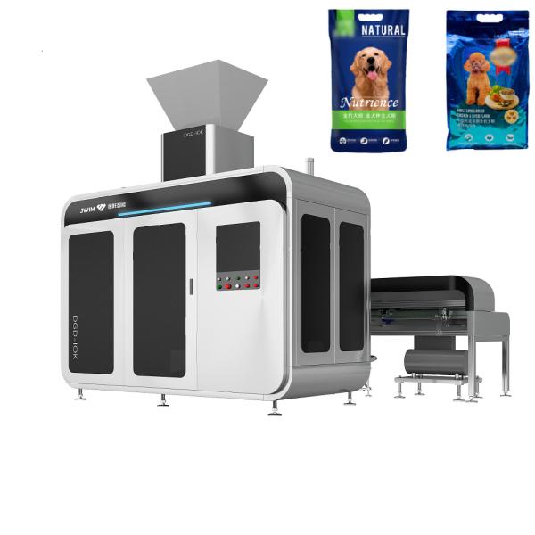 Buy cheap Vacuum Shaping Premade Pouch Packing Machine 2.5-10kg For Pet Food Cat Litter from wholesalers