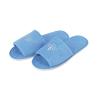 Buy cheap White Velvet Material Disposable Hotel Slippers Solid Imprinted Customized Logo from wholesalers