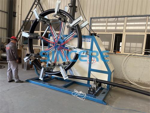 Buy cheap 12 Months Guarantee Period ABB Frequency Control PE Pipe Extrusion Line for Sustainable Production from wholesalers