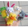 Buy cheap Cartoon Biological Animal Finger Puppet Plush Toys Child Baby Favor Dolls Christmas Gifts from wholesalers