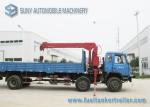 Telescopic Boom Crane Mounted Truck 6.3 Ton / 8 Ton With 360 Slewing Angle