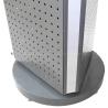 Buy cheap Stable L400mm W400mm Floor Standing Pegboard Spinner Rack 3 Sides from wholesalers