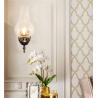 Buy cheap Vintage Metal Wall Glass Light Chinese Style E27 Oil Lamp with Crack Lampshade vintage oil lamp (WH-VR-111) from wholesalers