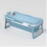 Buy cheap 1.18M Blue Pink Freestanding Plastic Bathtub Plastic Folding Bath Tub For Adults from wholesalers