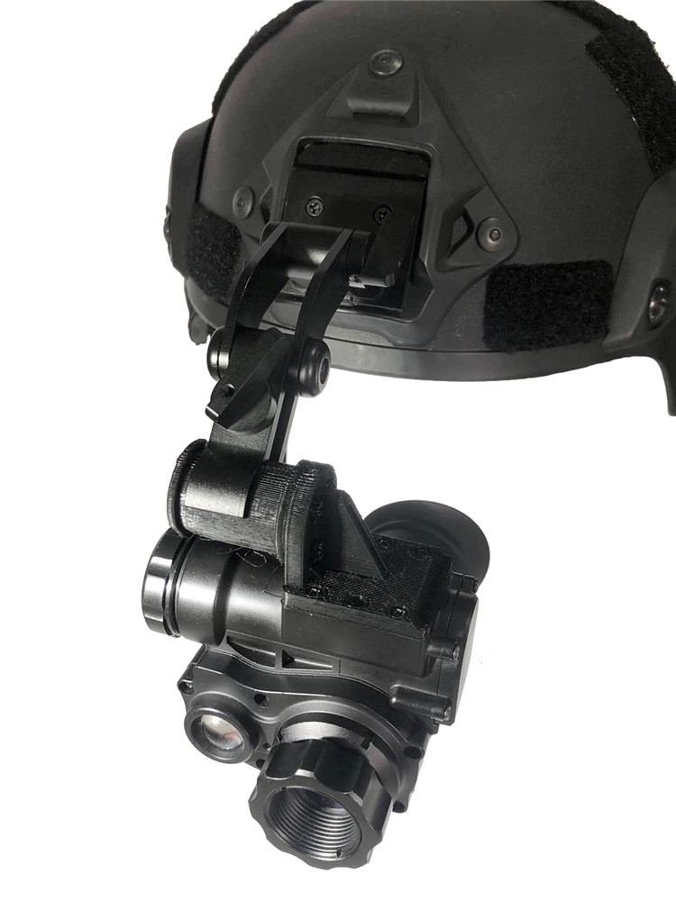 1x24 Helmet Mounted Night Vision Goggles Military Grade NVG10