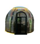 Prefab Luxury Hotel Resort Transparent Bubble Dome Tent Planetarium Dome Round