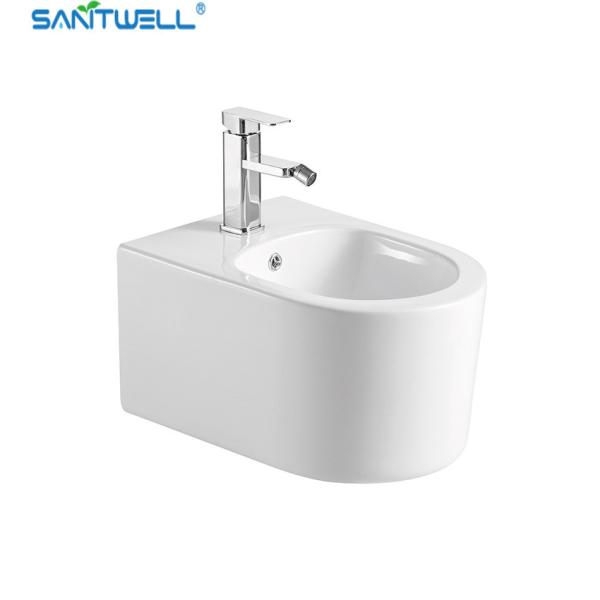 SWJ0431 Bathroom WC pan White Wall Hung Bidet 490*370*300 mm size , Floor
