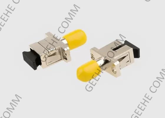 Buy cheap Plastic Body Multimode ST To SC Male-Male Duplex Fiber Optic Adapter from wholesalers