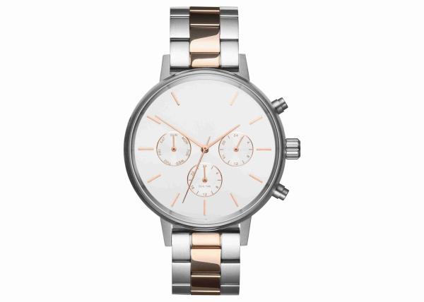 Buy cheap Silver stainless steel watches stainless steel back water resistant watch from wholesalers