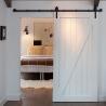 Buy cheap Glass Insert Internal Wooden Sliding Doors Waterproof 2.1m Height from wholesalers