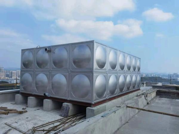 Buy cheap Outdoor Industrial Insulated Water Tank 0.6MPa With 100 Ton Capacity from wholesalers