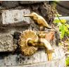 Buy cheap Animal Shaped Handle Antique Brass Outdoor Water Tap And Sprayer from wholesalers