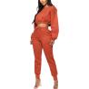 Buy cheap Cotton French Terry Fleece Plain Crew Neck Sweatshirt Crop Oversize Anti Wrinkle from wholesalers