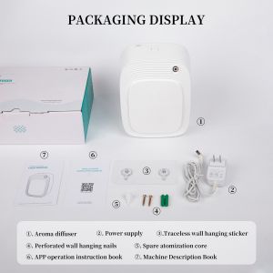 HOMEFISH Twin Fluid Atomization Home Fragrance Diffuser 500-1000CBM