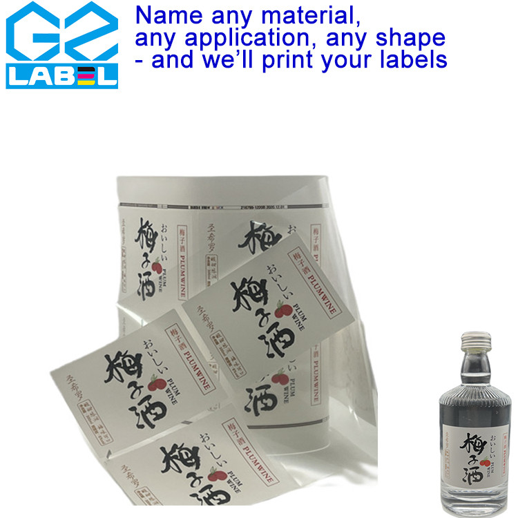 Thermal Transfer Ribbon Custom Round Sticker Labels Usps Honey Label Stickers