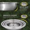 Buy cheap Stainless Steel Deep Mixing Bowl Salad For Baking And Marinating from wholesalers
