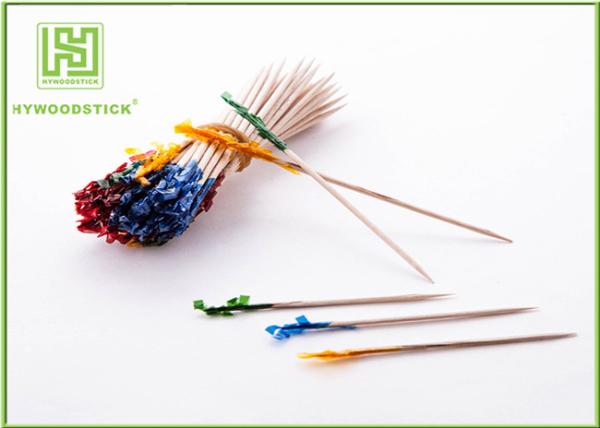 Buy cheap Multi - Function Decorative Food Toothpicks Fancy Cocktail Sticks For Dessert Buffet from wholesalers