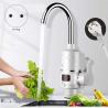 Buy cheap Hot Cold 3kw Instant Electric Heating Faucet ABS Plastic Body Bathroom Sink Water Tap from wholesalers