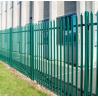 Buy cheap Customized heavy duty palisade fence panels D straight type palisade fencing from wholesalers
