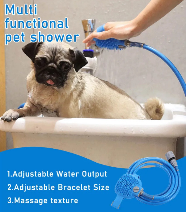 Sustainable Dog Shower Sprayer Head OEM Handheld Pet Shower