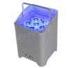 Buy cheap WIFI Remote Control Stage Lights , 6x18w RGBWAUV 6in1 Battery Powered Par Lights from wholesalers