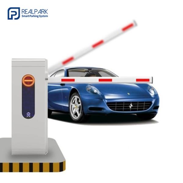 Buy cheap 4.5m Parking Garage Barrier Gate Telescopic Parking Lot Entrance Barriers LPR from wholesalers