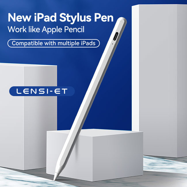 Bluetooth Electronic Stylus Pen For Apple Ipad White Active Stylus Digital Pen
