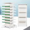 Buy cheap Double Sided Pharmacy Medicine Display Cabinet Clinic Multi Layer from wholesalers